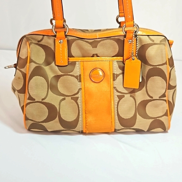 Coach Monogram Satchel & Matching Wallet - Picture 9 of 9